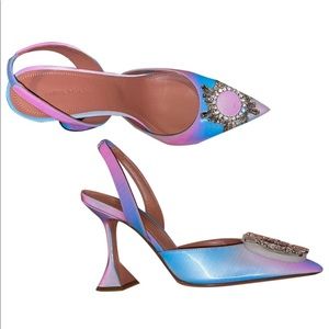 RARE Amina Muaddi fairy shadow Begum 38